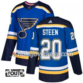Dětské Hokejový Dres St. Louis Blues Alexander Steen 20 Adidas 2017-2018 Modrá Authentic